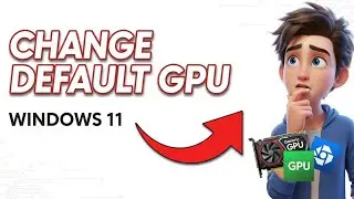 How To Change Default GPU For Games or Apps In Windows 11 - Step By Step