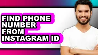 How to Find Phone Number from Instagram Id (only Way)