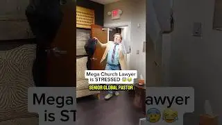 Mega Church Lawyer is STRESSED 😰💀😂