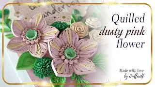#quilling #квиллинг#paperflower   Цветы в технике Квиллинг/ Quilled flowers