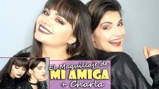Maquillé a mi amiga para salir de Fiesta de Noche + Charla diver