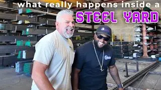 What Really Happens Inside a Steel Yard?