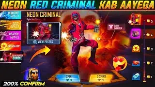 Red Criminal Bundle Return Confirm Date l Free Fire Red Criminal Return l Red Criminal Kab Aayega