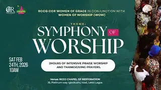 WOMEN OF WORSHIP || SYMPHONY OF WORSHIP || 24/1/26