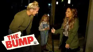 Kayla Braxton goes crabbing with Lacey Evans: WWE&rsquo;s The Bump