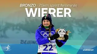 Dorothea WIERER &egrave; eterna! Medaglia di BRONZO nella 7.5 km sprint | PECHINO 2022 | HIGHLIGHTS