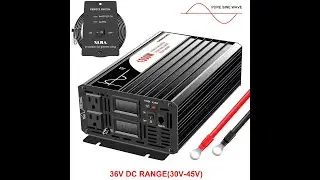 Xijia 1500W (Peak Power 3000W) & 12 X 20 CELL 36V  7.5A  SCOOTER BATTERY