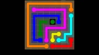 Flow Free 8x8 Levels 21-30 Solutions (Regular Pack)