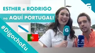 #DígochoEu Esther e Rodrigo no 'Aquí Portugal' na RTP e en TVG