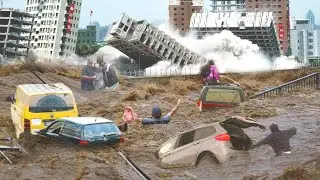 Индонезия сейчас! Много воды в Богоре, Западная Ява! Видео с центра событий! Люди в шоке!