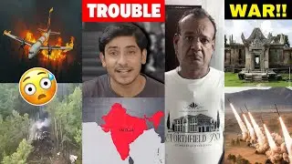 🚨1 MISTAKE & Purav Jha in HUGE TROUBLE!!😳| Russian Plane Crash | Thailand Cambodia | Fake Embassy