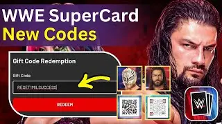 WWE SUPERCARD CODES 2025 🎁 WWE SUPERCARD GIFT CODE - WWE SUPERCARD QR CODES
