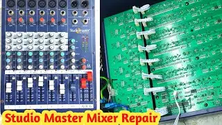 How To Repair Sdudio Master Mixer || Dj Mixer Repair Dead Foult || A TO Z Repairing