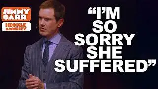 Jimmy Carr Listens as a Fan Shares a Powerful Story About His Mother
