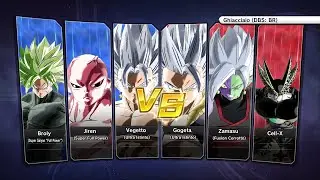 XV2 - Requested match (PC): Vegetto UI/Jiren SFP/Broly SSJ FP vs Gogeta UI/Zamasu Corrotto/Cell-X