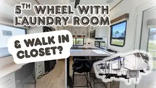 Luxury Fifth Wheel with a Laundry Room & Walk-In Closet! | Sandpiper 3800RK Full Tour