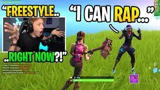 I played Fortnite at 2AM and met a RAPPER in duos fill... (you won't BELIEVE this!)