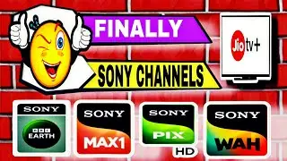 JioTv Plus | BiG News | Finally All Sony Channel Direct Play Start | 3 New Sony Channels Launched