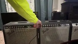 Two Rivera Fender Princeton ii amps