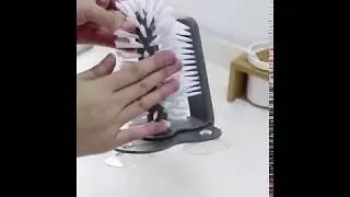 Creative Kitchen Wall-mounted Brush Glass Bottle Cup Washing Cleaner Tool