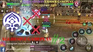 Easy 2100 to 2400 - Dragon Nest M Dark Shaman Ladder Agressive Gameplay #2