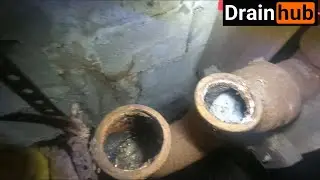 Drain Clog#4. Wantagh L.I. Sewer Blockage.