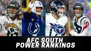 AFC South Power Rankings