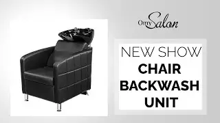 OmySalon BU1401 Salon Shampoo Bowl and Chair Backwash Unit