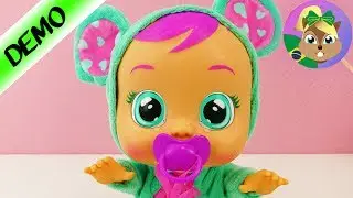 BONECA QUE CHORA CRY BABIES  | LALA vestida de ratinho - Ser&aacute; que a chupeta resolve?