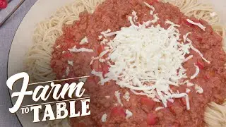 How to cook Pinoy-style Spaghetti for Christmas! | Farm to Table