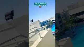 AC technician work in Doha Qatar Beutiful City ❤️