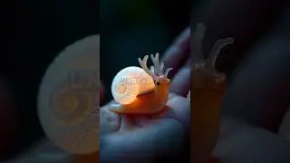 Glowing Shell. Tiny Antlers. Meet the Snailope 👑🐌UnrealPals