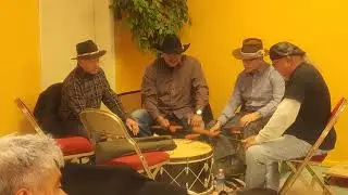 AN HISTORIC PERFORMANCE AND TRIBUTE TO MAC SUAZO AND XIT  ; Sunka Ska Drums  Memorial Opening