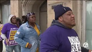 More than 300 workers go on strike at Detroit-are nursing homes
