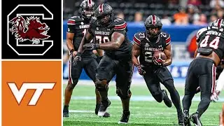#13 South Carolina vs Virginia Tech Highlights | FBS Week 1 | 2025 College Football
