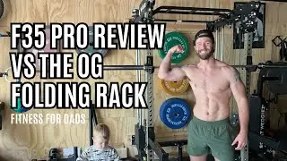 Major Fitness F35 Pro Series Review: Worth the Upgrade? Wall-Mount Folding Squat Rack Comparison!