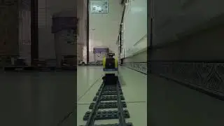 Lego train crash