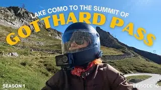Riding the Gottard Pass by Motorbike [and the terrain I was not expecting]
