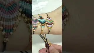 Boho Macrame Bracelet | Handmade Colorful Beach Jewelry for Women