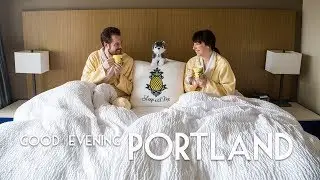 Good Evening Portland- Powell's Bookstore and VooDoo Doughnuts!