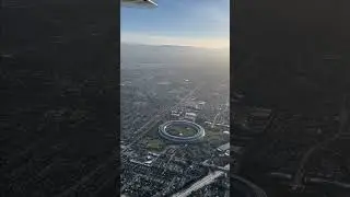 Apple Headquarters from 3,000 ft