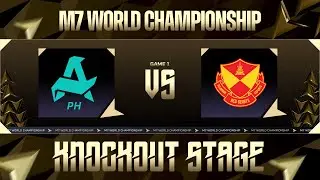 [ID] | M7 Knockout Stage Day 3 | RORA vs SRG | Game 1