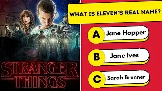🔥 Ultimate Stranger Things Trivia Quiz! | 20 Mind-Blowing Questions Only True Fans Can Answer 🧟&zwj;♂️🔦