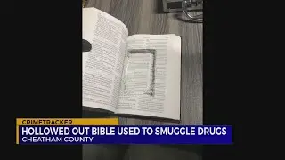 Hollowed Out Bible Used to Smuggle Drugs