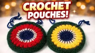 Easy Crochet Woolen Pouch | Beautiful Handmade Crochet Design