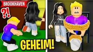 24 STUNDEN EINGESPERRT mit CRUSH in Brookhaven 😱 (Roblox Brookhaven 🏡RP | Story Deutsch)