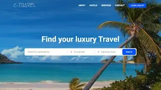 Video Background Hero Section using HTML CSS & Javascript | Coding With Mido