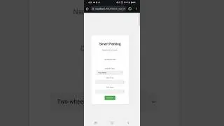 IOT project - Smart parking system