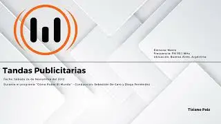 [FM 95.1] Metro &middot; Tandas - 24 de Noviembre del 2012