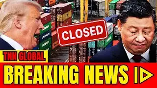 U.S. HALTS All Orders Completely &mdash; China Shipping STOPS, Containers PILE UP at Ports!